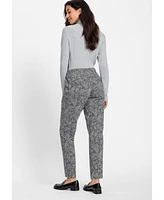 Olsen Women's Lisa Fit Straight Leg Snake Pant