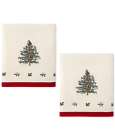 Spode Christmas Tree 3-Pc. Lotion Pump & Towel Set