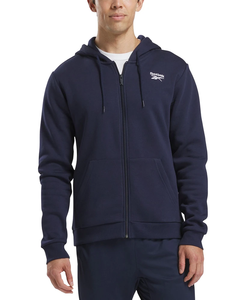 Reebok Men's Zip Front Long Sleeve Hoodie