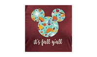 Hybrid Apparel Plus Disney Fall Yall Graphic Pullover T-shirt