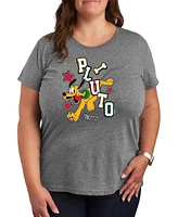 Hybrid Apparel Plus Disney Pluto Graphic T-shirt