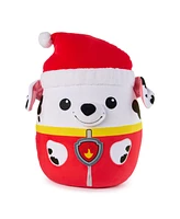 Paw Patrol Winter Holiday Marshall Squish Plush