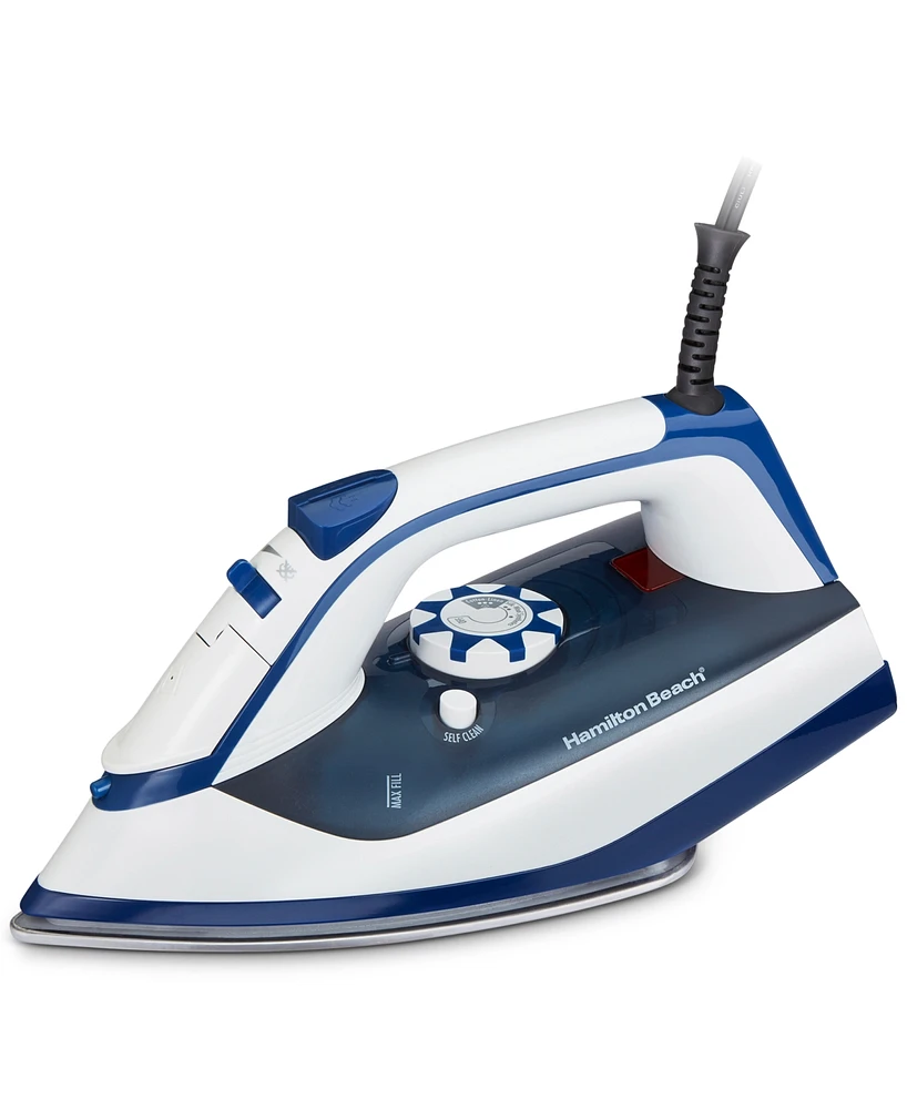 Hamilton Beach Stainless Steel Plate Steam Iron