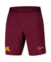 Nike Men's Maroon Minnesota Golden Gophers 2024/25 Sideline Performance Woven Shorts