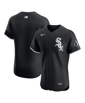 Nike Men's Black Chicago White Sox Alternate Vapor Premier Elite Patch Jersey