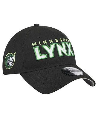 New Era Men's and Women's Black Minnesota Lynx Rebel Series 9TWENTY Adjustable Hat