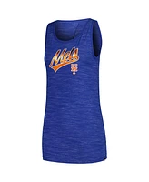 New Era Women's Royal York Mets Space-Dye Active Tank Top