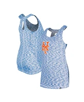 New Era Women's Royal York Mets Space Dye Keyhole Back Tank Top