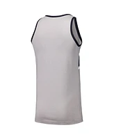 New Era Men's Gray York Yankees Jersey Ringer Tank Top