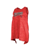 New Era Women's Red Tampa Bay Buccaneers Space Dye Active Tank Top