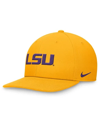 Nike Men's Gold Lsu Tigers On-Field Pro Bill Snapback Hat