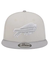 New Era Men's Stone/Gray Buffalo Bills Two-Tone Color Pack 9FIFTY Snapback Hat