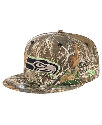 New Era Men's Realtree Camo Seattle Seahawks Active 9FIFTY Snapback Hat