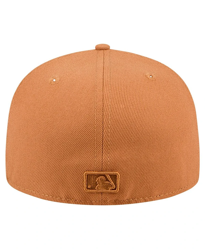 New Era Men's Brown Philadelphia Phillies Color Pack 59FIFTY Fitted Hat