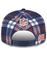 New Era Men's Navy Chicago Bears 2024 Sideline Statement 9FIFTY Snapback Hat