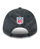 New Era Men's Black New Orleans Saints 2024 Sideline 9FORTY Stretch-Snap Hat