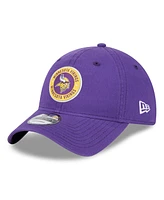 New Era Men's Purple Minnesota Vikings 2024 Sideline 9TWENTY Adjustable Hat