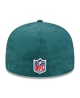 New Era Men's Midnight Green Philadelphia Eagles 2024 Sideline 59FIFTY Fitted Hat