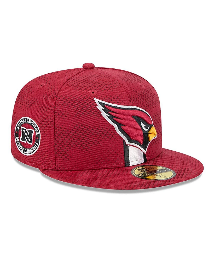 New Era Men's Cardinal Arizona Cardinals 2024 Sideline 59FIFTY Fitted Hat