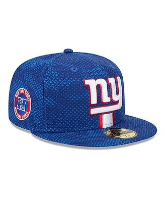 New Era Men's Royal York Giants 2024 Sideline 59FIFTY Fitted Hat