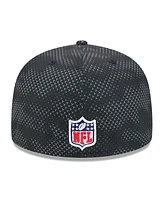 New Era Men's Black Atlanta Falcons 2024 Sideline 59FIFTY Fitted Hat