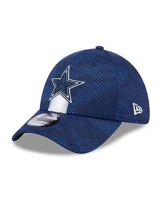 New Era Men's Navy Dallas Cowboys 2024 Sideline 39THIRTY Flex Hat