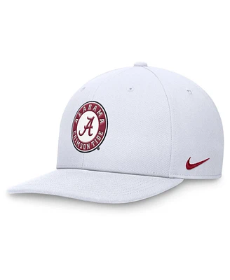 Nike Men's White Alabama Crimson Tide Primetime Pro Snapback Hat