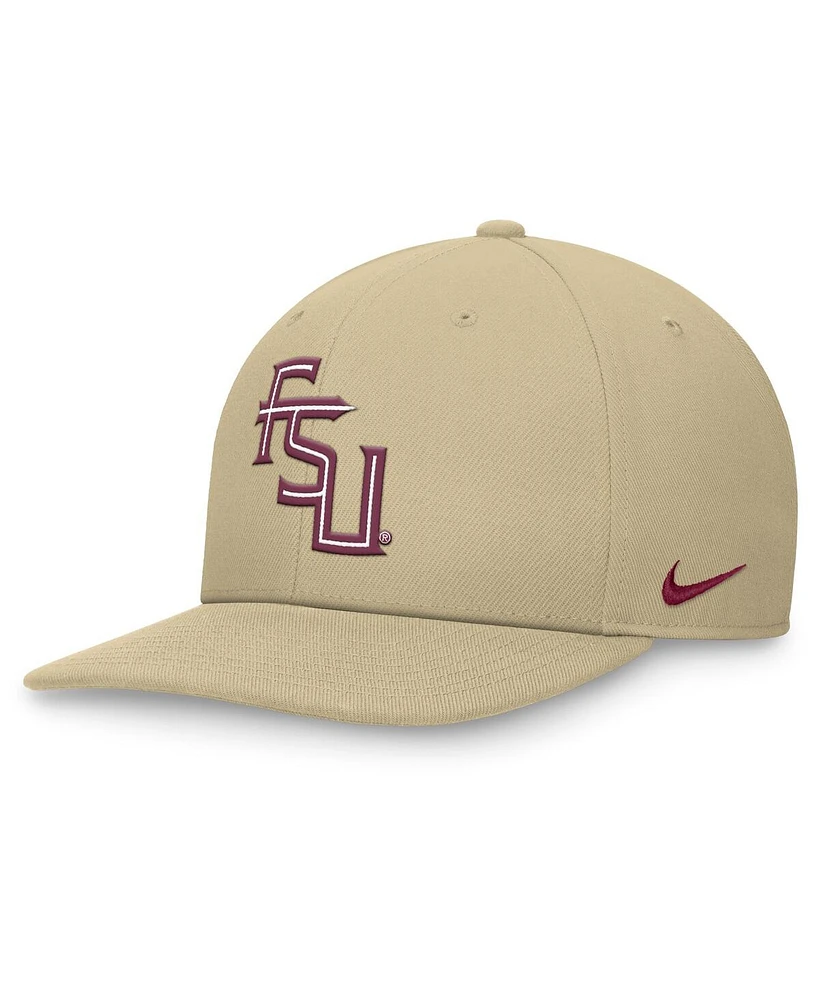 Nike Men's Gold Florida State Seminoles Primetime Pro Snapback Hat