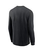 Nike Men's Black Milwaukee Brewers Local Nickname Long Sleeve T-Shirt