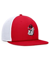 Nike Men's Red/White Georgia Bulldogs Legacy Pro Snapback Hat