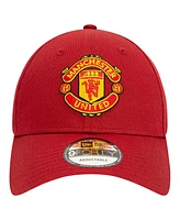 New Era Men's Red Manchester United Seasonal 9FORTY Adjustable Hat