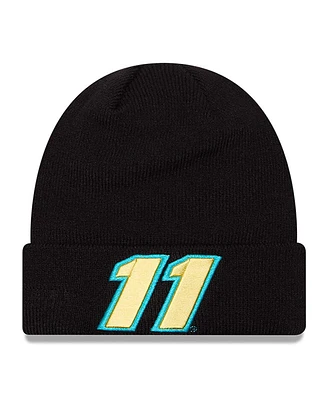 New Era Men's Black/Black Denny Hamlin Cuffed Knit Hat