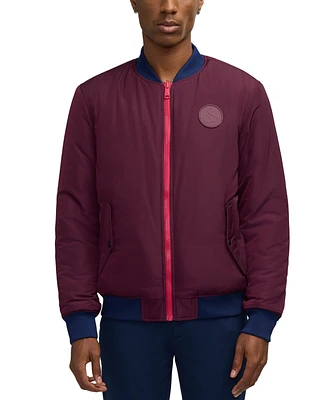 Scotch & Soda Men's Reversible Bomber Jacket