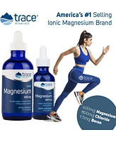 Trace Minerals Liquid Ionic Magnesium 400 mg | Helps Maintain Essential Body Functions | 4 fl oz (32 Servings)