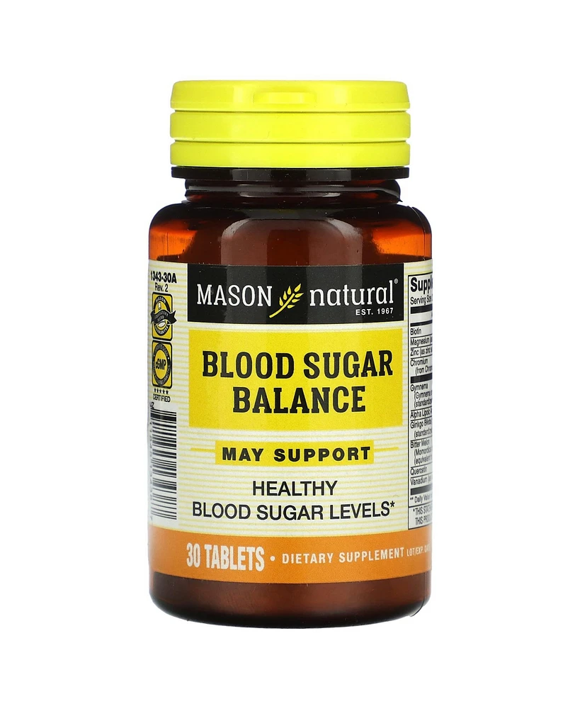 Mason Natural Blood Sugar Balance