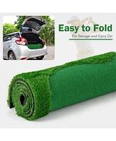 Vebreda Golf Putting Green with Realistic Artificial Grass Turf-l