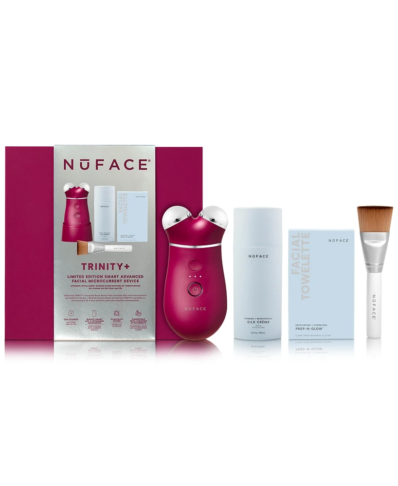 NuFACE 4-Pc. Trinity+ Limited Edition Smart Advanced Facial Microcurrent Device Set