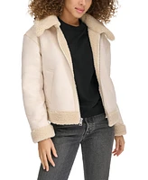 Levi's Women's Faux Shearling Aviator Jacket