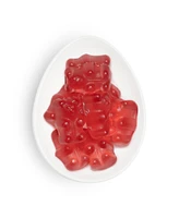 Sugarfina Holiday Cranberry Cocktail Bears Candy, 3 Piece