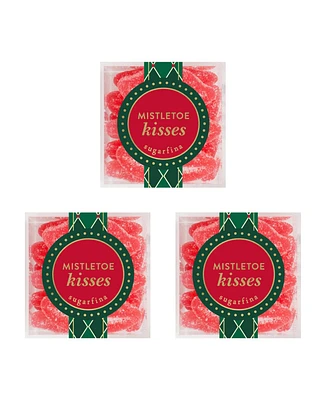 Sugarfina Holiday Mistletoe Kisses Candy, 3 Piece