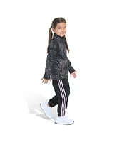 adidas Little & Toddler Girls Long Sleeve Printed Classic Tricot Track