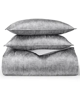 Hotel Collection Linear Ogee 3-Pc. Duvet Cover Set, Full/Queen, Exclusively at Macy's
