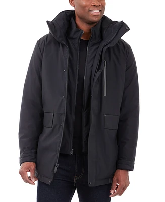 Michael Kors Men's Heavyweight Hooded Park Jacket