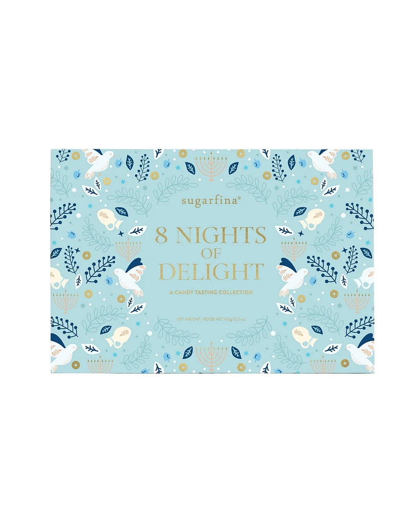 Sugarfina Hanukkah 8 Nights of Delight Tasting Candy Collection, 8 Piece