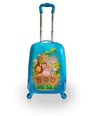 Tucci 18" Luggage Carry On Suitcase Kids Travel Suitcase