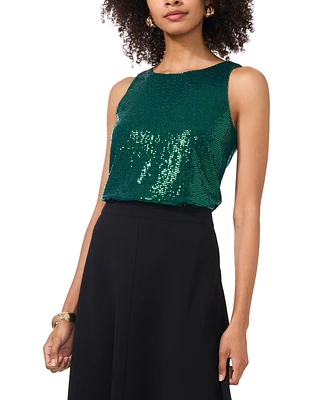 Vince Camuto Women's Sequin Sleeveless Top