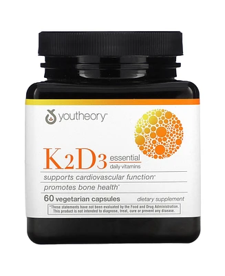 Youtheory K2D3 Essential Daily Vitamins