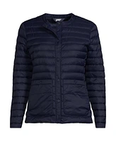 Lands' End Women's Wanderweight Collarless Down Jacket