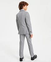 Kenneth Cole Reaction Big Boys Twill Slim Fit Stretch Suit