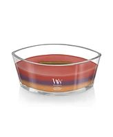 WoodWick Autumn Harvest Trilogy Ellipse Candle, 16 oz.